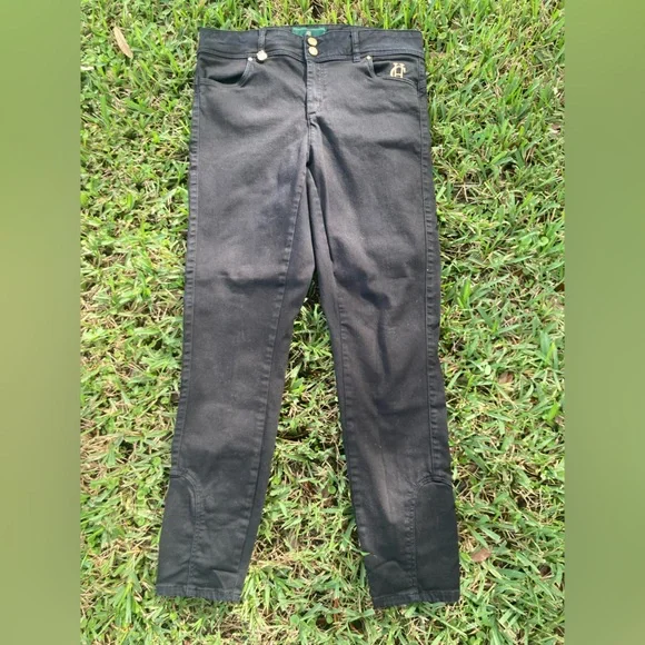 Holland Cooper Jodhpur Jean- black UK16 US12-14 - Picture 8 of 11